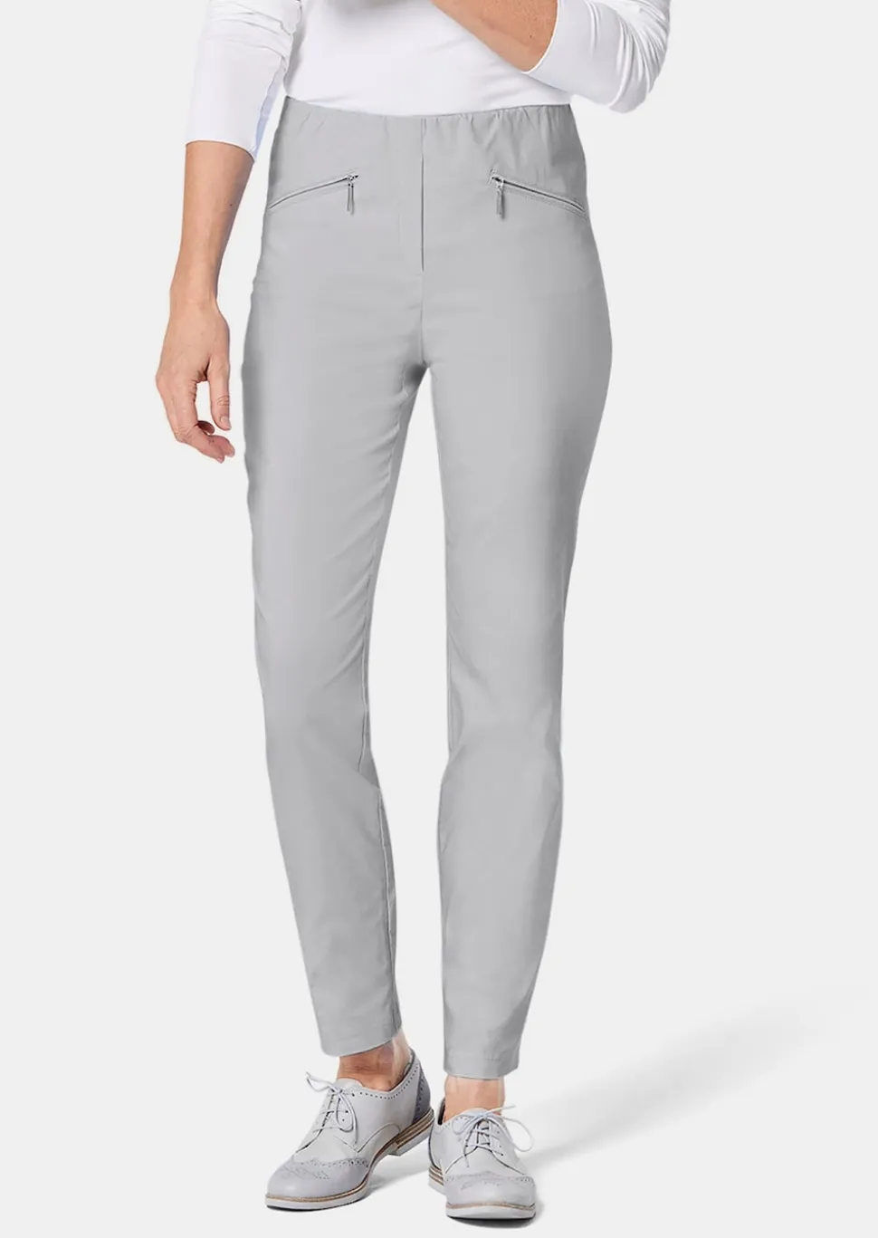 Pantalon étroit en bengaline LOUISA