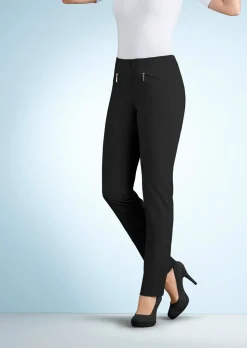 Pantalon étroit en bengaline LOUISA