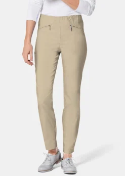 Pantalon étroit en bengaline LOUISA