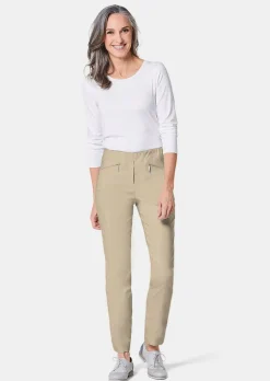 Pantalon étroit en bengaline LOUISA