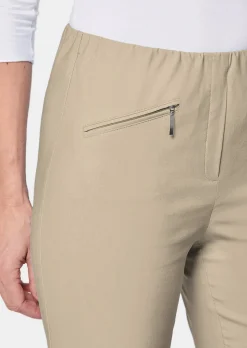 Pantalon étroit en bengaline LOUISA