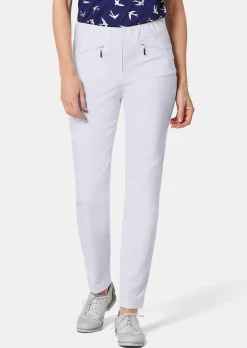 Pantalon étroit en bengaline LOUISA