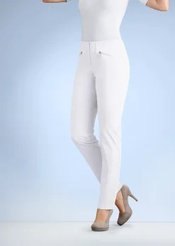 Pantalon étroit en bengaline LOUISA