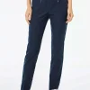 Pantalon étroit en bengaline LOUISA
