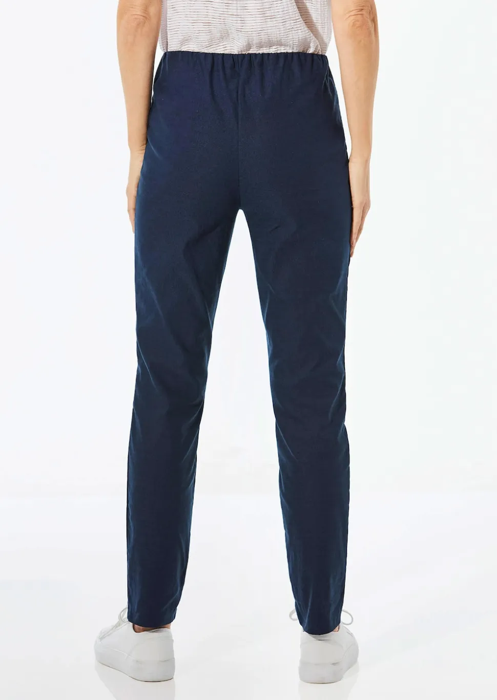 Pantalon étroit en bengaline LOUISA
