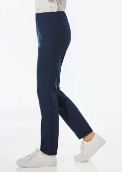 Pantalon étroit en bengaline LOUISA
