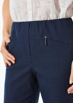 Pantalon étroit en bengaline LOUISA