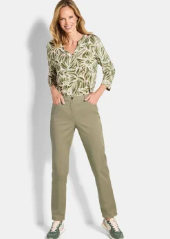 Pantalon étroit LOUISA à effet visuel amincissant