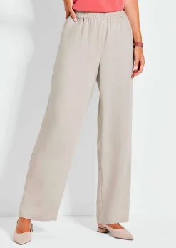 Pantalon VERA à taille élastiqué en Tencel