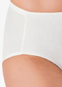 Panty gainant en jacquard