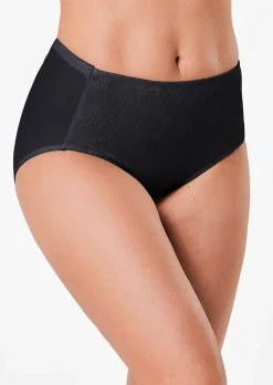 Panty gainant en jacquard