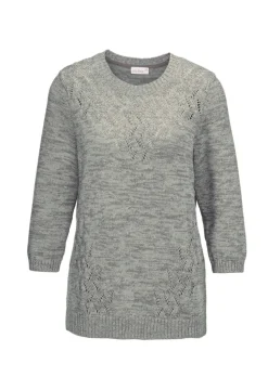 Pull avec motif ajouré séduisant