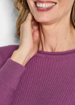 Pull avec teneur en pure laine vierge