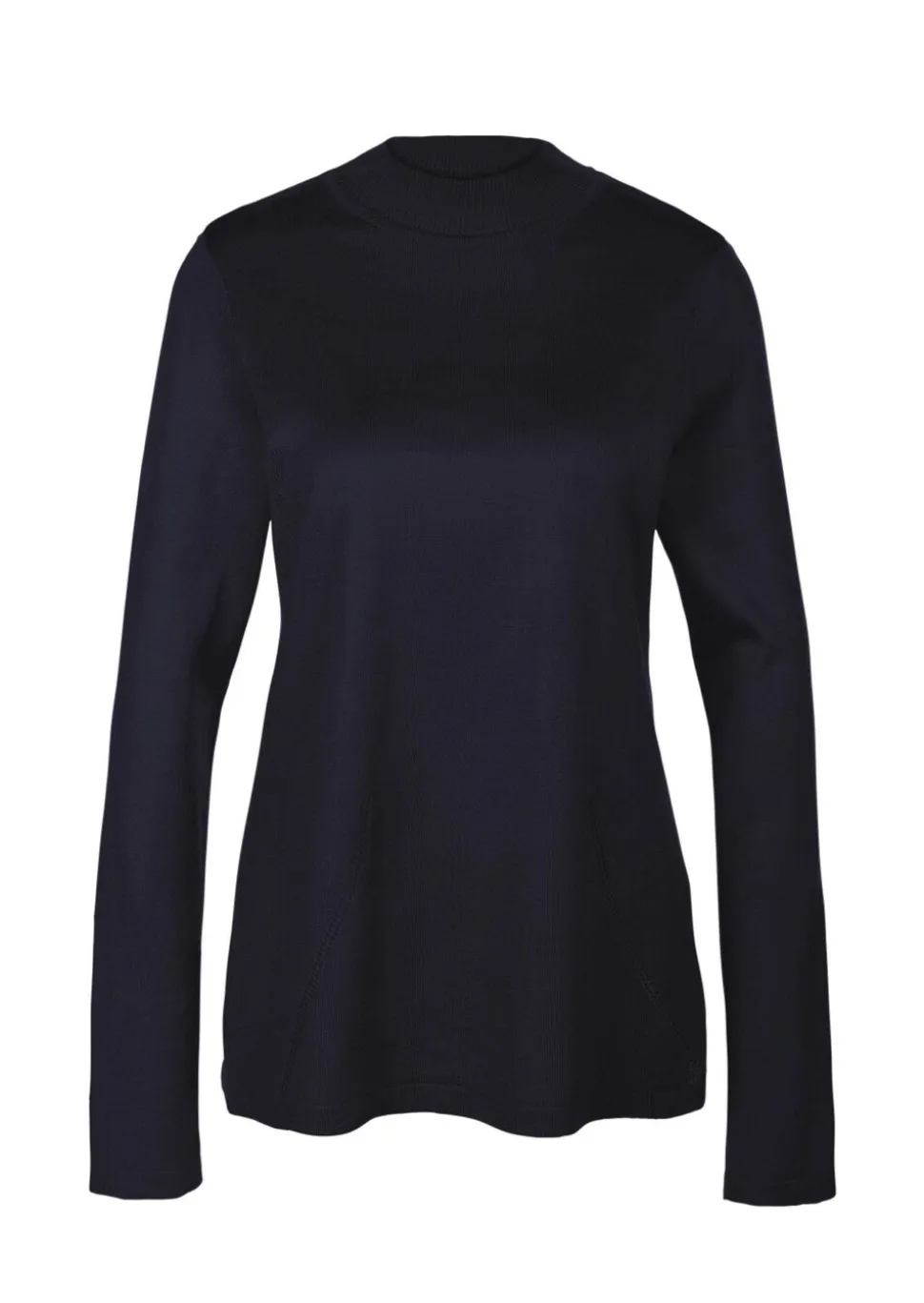 Pull à col droit