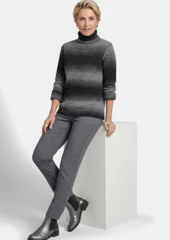 Pull à col roulé avec teneur en laine vierge