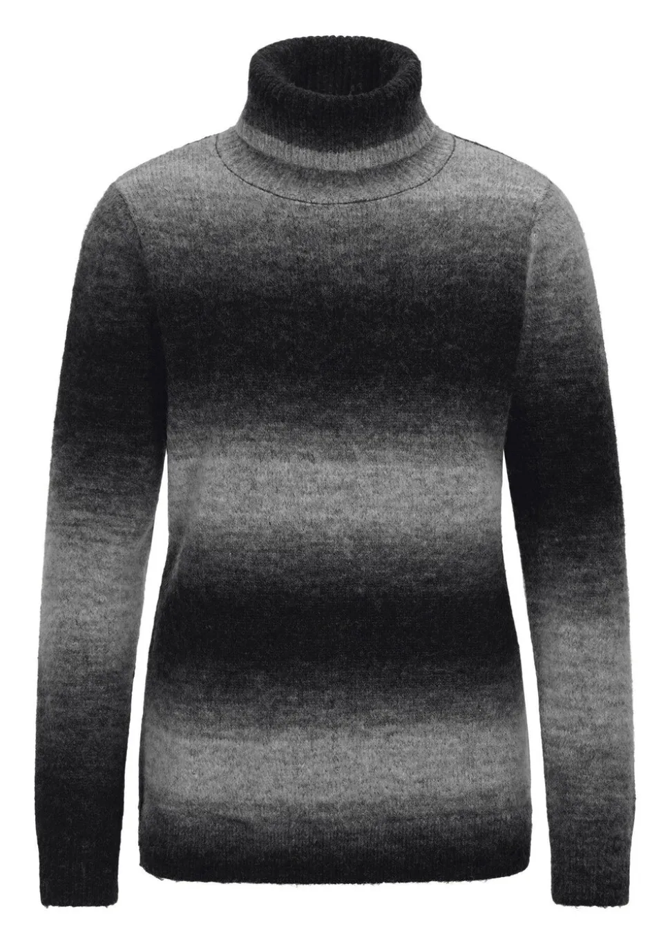 Pull à col roulé avec teneur en laine vierge