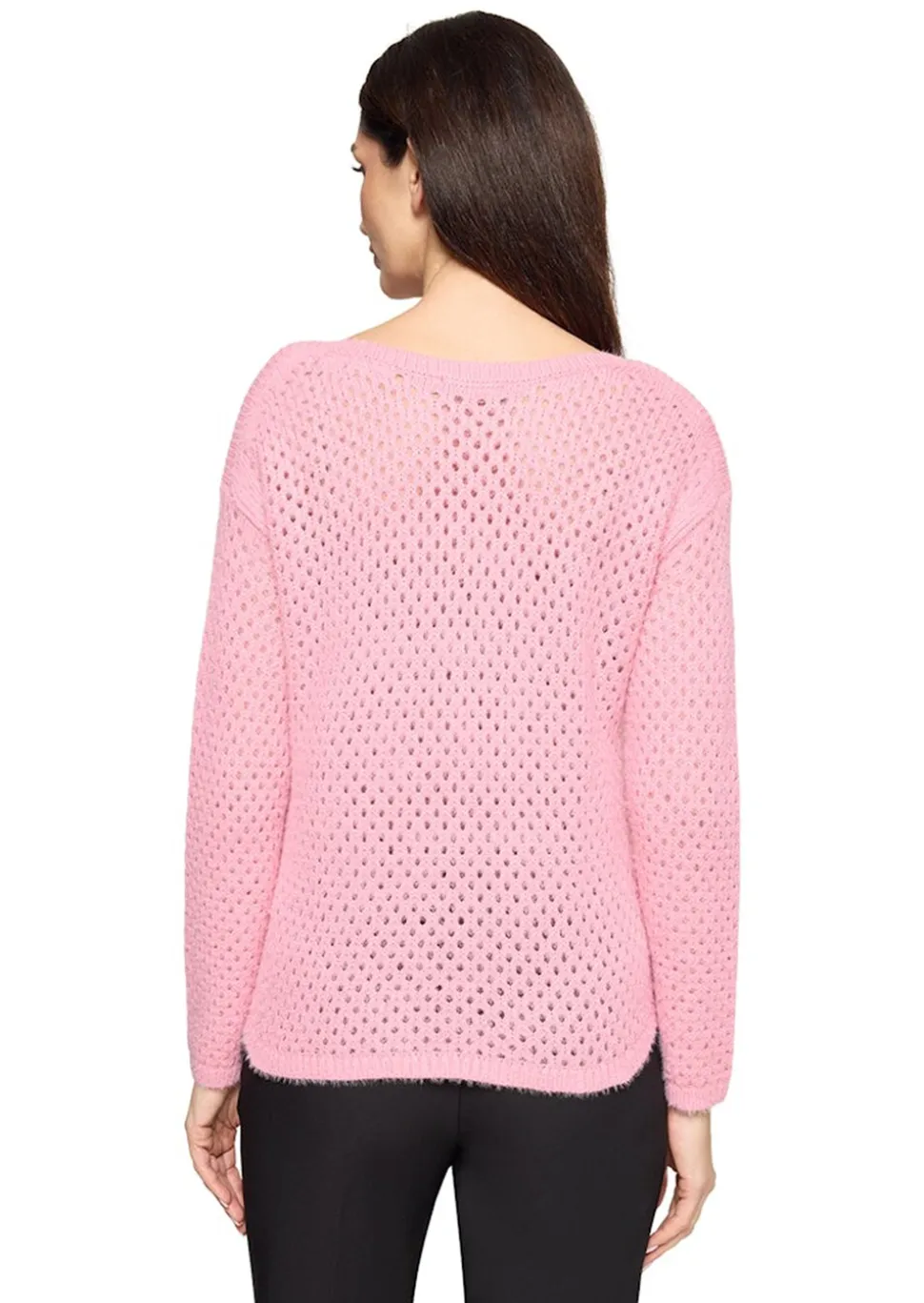 Pull douillet avec motif ajouré
