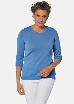 Pull d'été en tricot ajouré