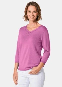 Pull encolure en V