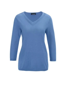 Pull encolure en V