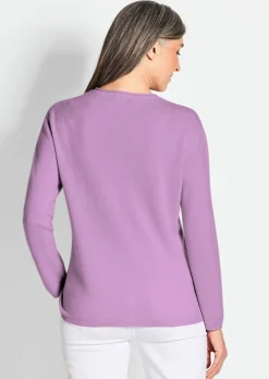 Pull à encolure en V en cachemire