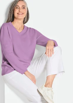 Pull à encolure en V en cachemire