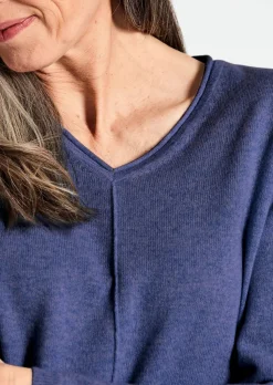 Pull à encolure en V en cachemire