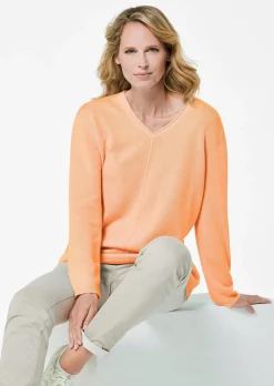 Pull à encolure en V en cachemire