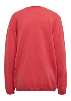 Pull à encolure en V en cachemire