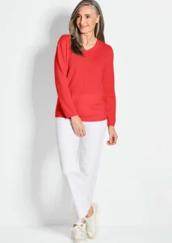 Pull à encolure en V en cachemire