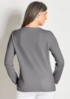 Pull à encolure en V en cachemire