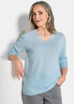 Pull à encolure en V en cachemire