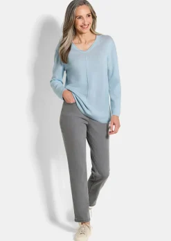 Pull à encolure en V en cachemire