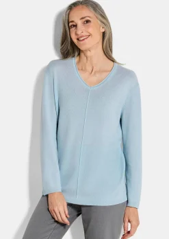 Pull à encolure en V en cachemire
