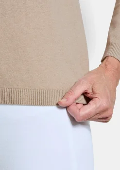 Pull à encolure en V en COTTAMIRA