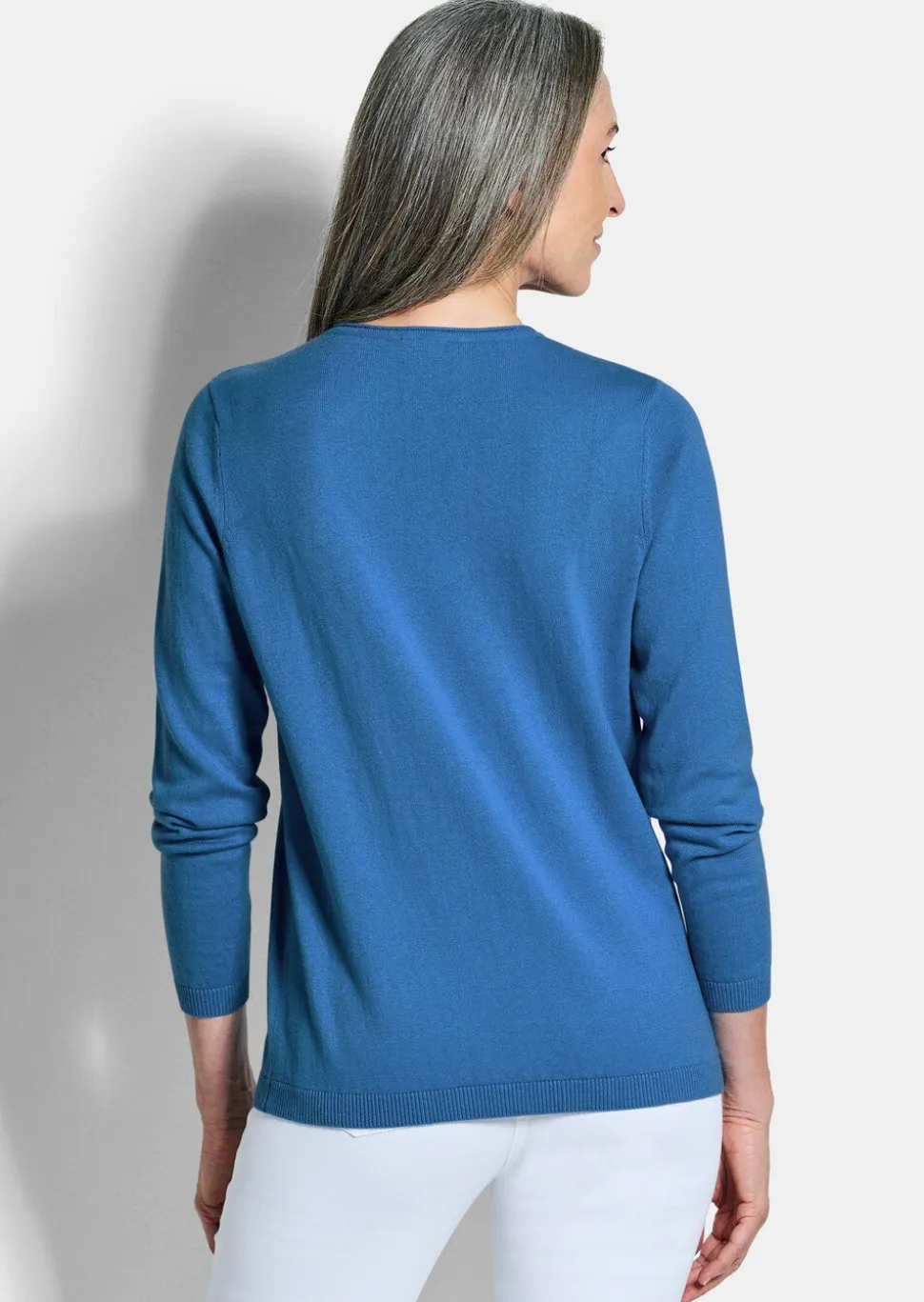 Pull à encolure en V en COTTAMIRA