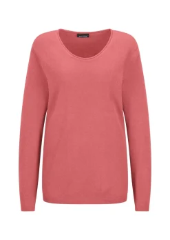 Pull en coton et viscose