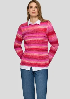 Pull en maille douillet en fil à effet