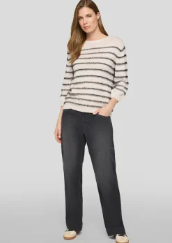 Pull en maille duveteuse