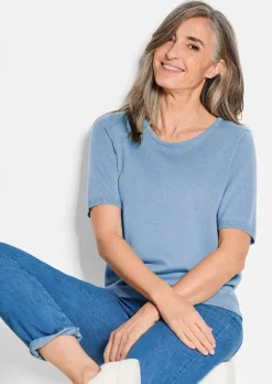 Pull en maille en pure laine mérinos
