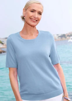 Pull en maille en pure laine mérinos
