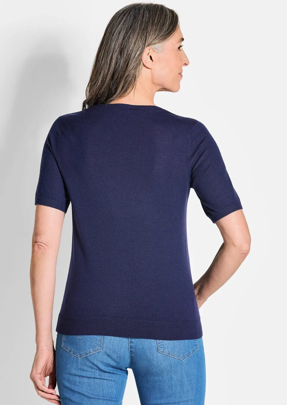 Pull en maille en pure laine mérinos