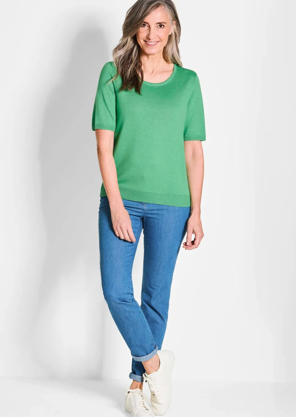 Pull en maille en pure laine mérinos