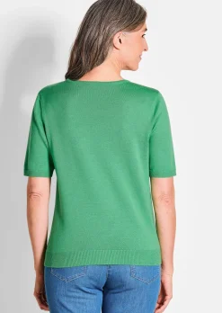 Pull en maille en pure laine mérinos