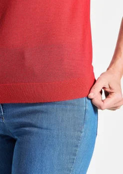 Pull en maille en pure laine mérinos
