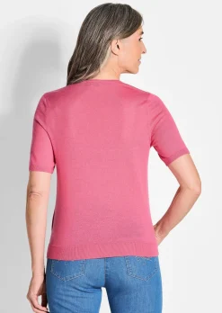 Pull en maille en pure laine mérinos