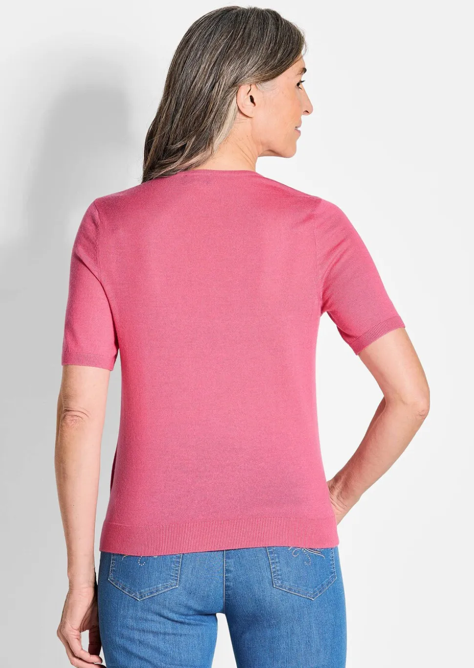 Pull en maille en pure laine mérinos