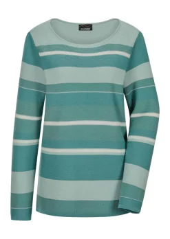 Pull en maille à rayures