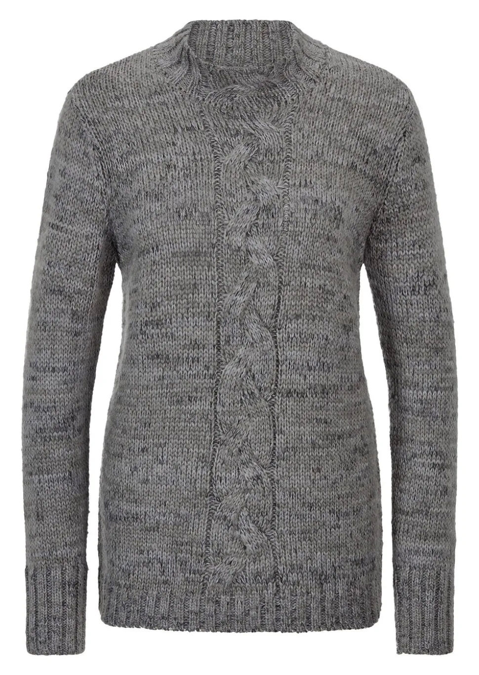 Pull en maille torsadée