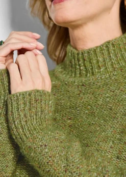 Pull en tricot aspect bouclette